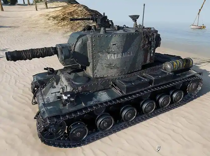 耗油如喝水,慢得像乌龟!错位的"大头"kv2,德军"又恨又爱"_重型坦克