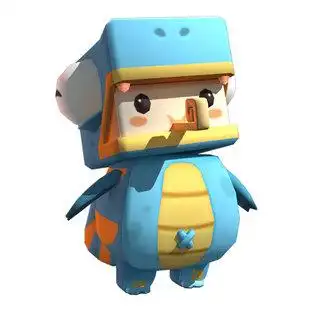 【官方】迷你世界迷你星工场套装dudubobo游戏皮肤变色龙嘟嘟啵啵