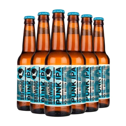 英国进口精酿狗/酿酒狗朋克ipa啤酒brewdog punk ipa 330ml*6
