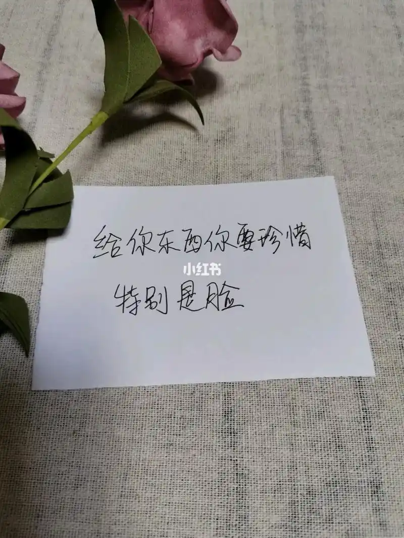 给你东西你要珍惜,特别是脸96