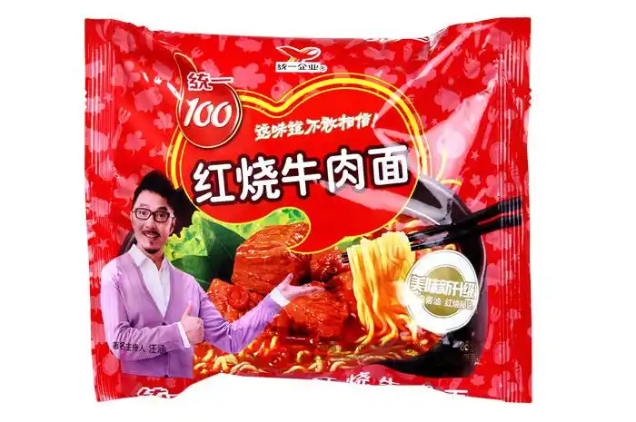 统一100红烧牛肉面103g