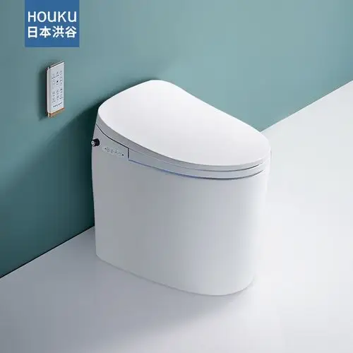 日本洪谷智能马桶小户户型尺寸家用短款烘干一体智能坐便器