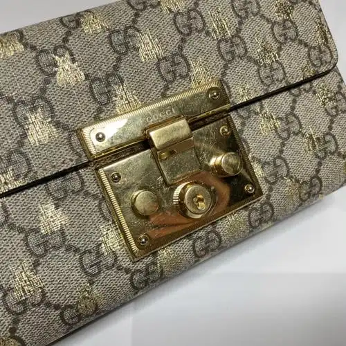 gucci古驰padlock链条包