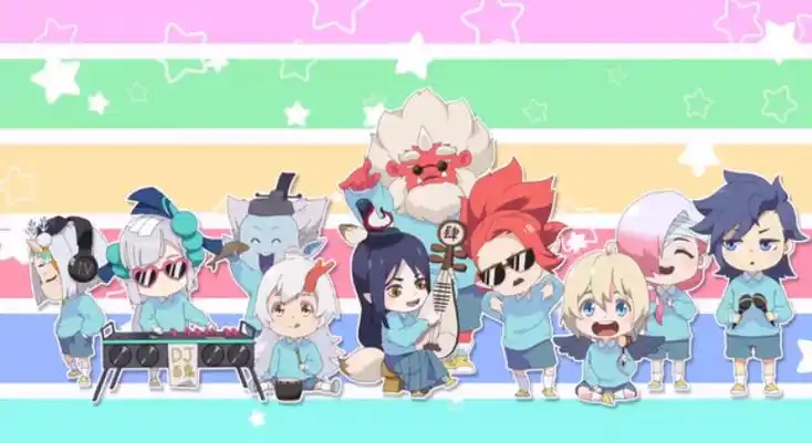 式神化身萌鬼小队,茨木竟被欺负,蛋仔派对趣味联动百鬼幼儿园_腾讯