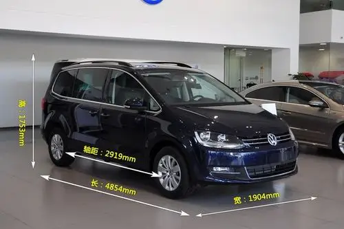 王者mpvpcatuo到店实拍进口大众新夏朗