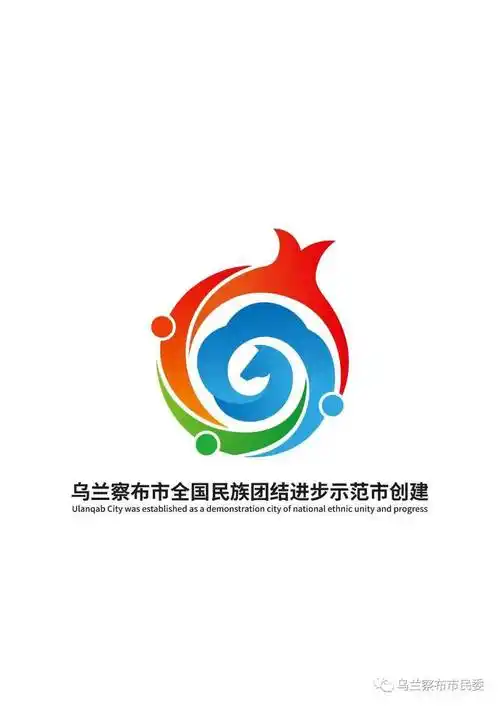 关于征集乌兰察布市创建全国民族团结进步示范市标识(logo)评审结果的