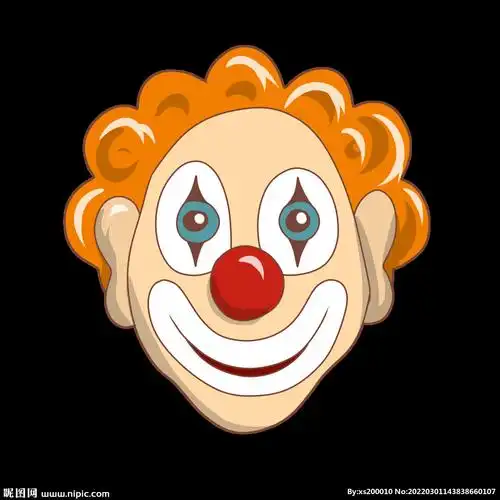 愚人节红鼻子的小丑设计图__卡通设计_广告设计_设计图库_昵图网nipic
