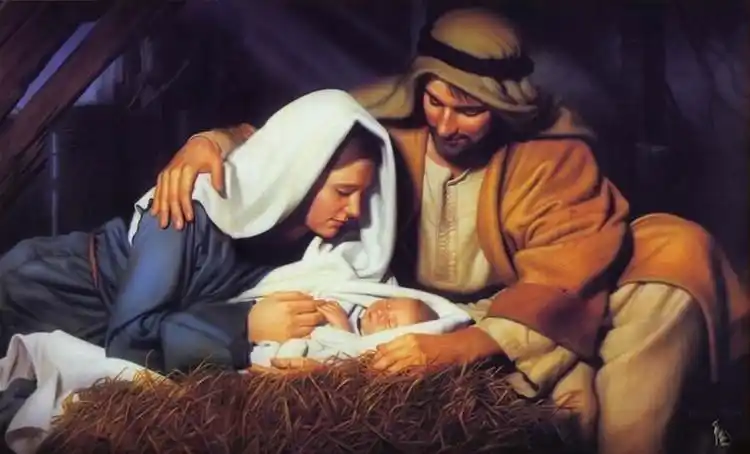 中国书画艺术名家 国家一级美术师 基督教书画家张权开《油画耶稣传》