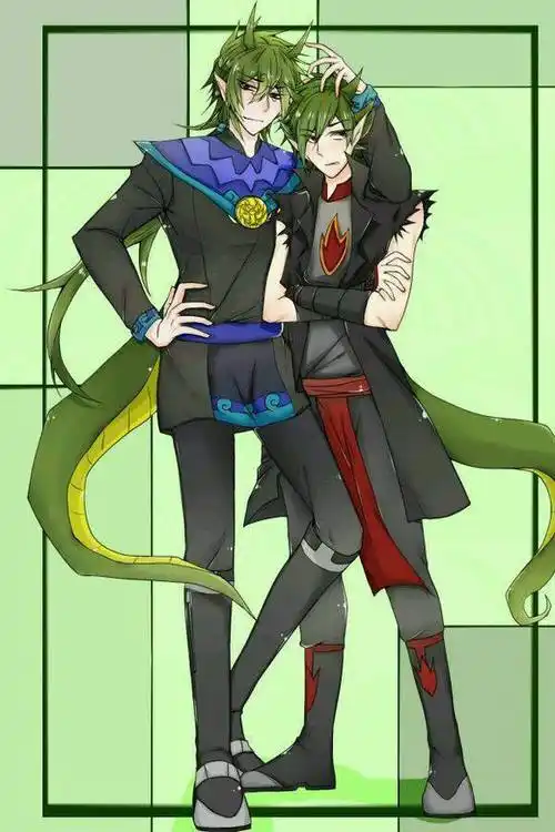 成龙历险记圣主父子手绘我们这次是专业的