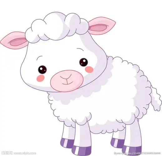 卡通羊图片