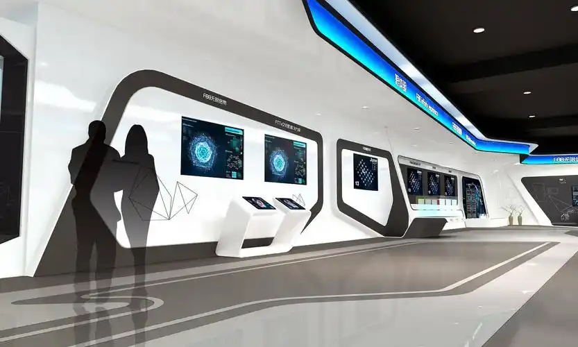 赛凡企业展厅设计作品鉴赏烽火科技