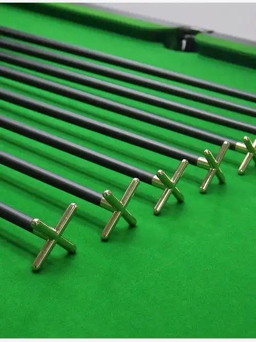 2022新款台球架杆器高辅助长架杆长打杆cuppa台球杆台球用品配件十字