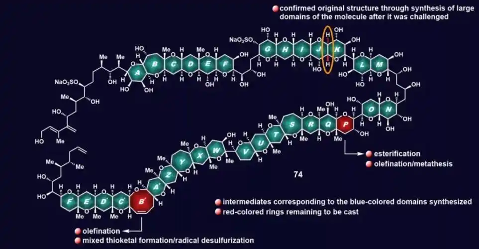 刺尾鱼毒素结构卡其霉素和抗体合成抗体药物复合物自1828年有机合成