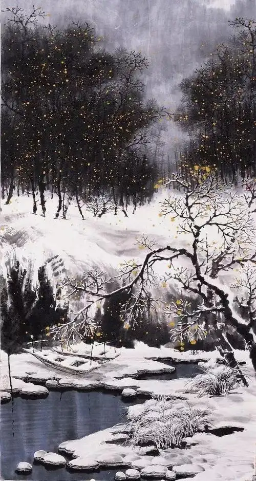 静里春秋,俯仰天地 ——解读赵春秋冰雪山水之"静"