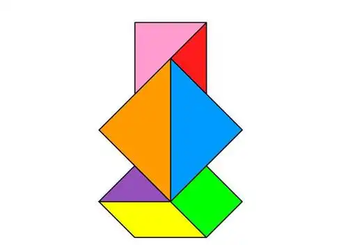 七巧板花瓶图案的拼法怎么拼?七巧板花瓶拼图教程分享