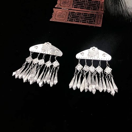 唐风少女流苏古风银铃民族风古典头饰发夹汉服配饰头饰女