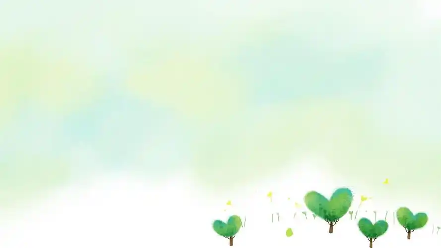 淡雅渐变绿色ppt背景图片_文档下载