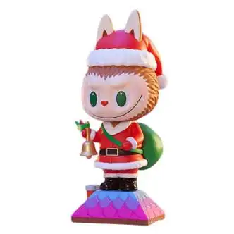 羽凡鸟一起圣诞系列labubu圣诞盲盒确认款端盒 圣诞