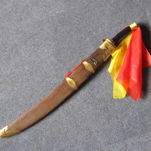 花梨木武术太极刀硬刀850软刀750