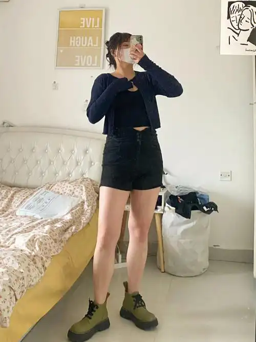 165130斤高弹短裤给的蜜汁自信