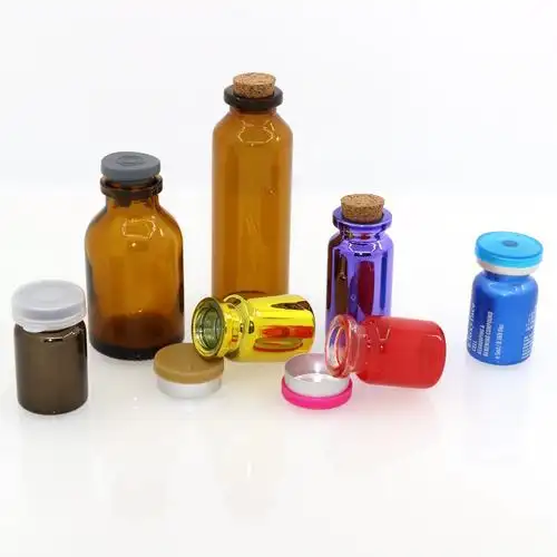 hotest 10毫升透明清除琥珀制药安am管状玻璃瓶