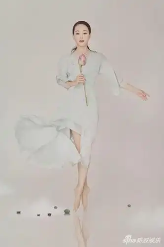 张定涵写真曝光柔美古韵似画中人