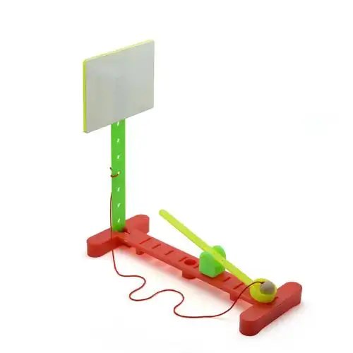 杠杆投篮器科技小制作diy科普益智玩具科学实验diy小学教具