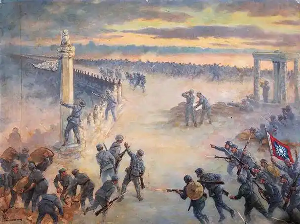 挑衅,驻守此处的国民党军第29军何基沣旅所属第219团官兵忍无可忍