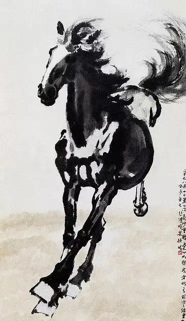 国画名家画马作品精选