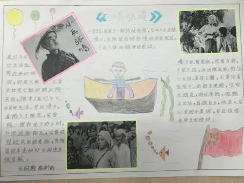 抗美援朝70周年的英雄儿女手抄报 70周年手抄报