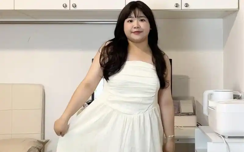 160cm 150斤|之前粉丝让我测的一套 我觉得还不错 质感也可以 就是