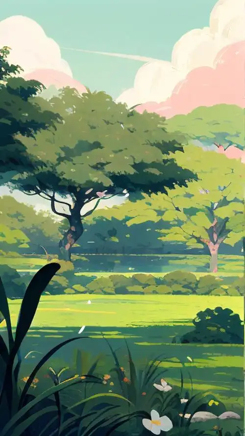 绿色系ins壁纸,日系抹茶色植物🌿💖