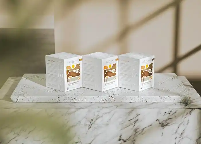 rishi loose leaf日式松叶茶叶包装设计