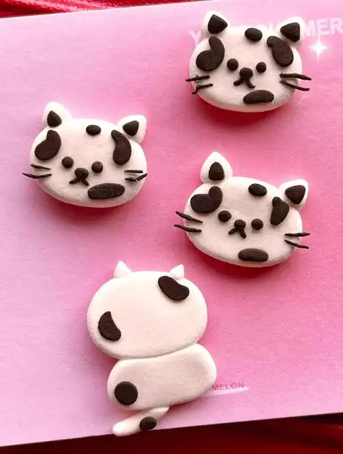 粘土捏一只只属于自己的小猫内附教程