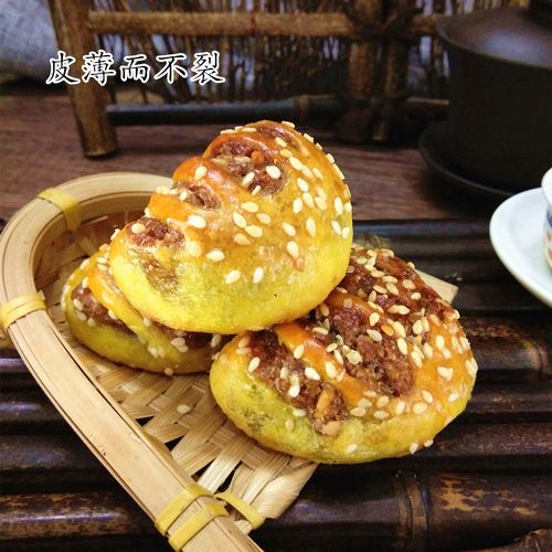 广东潮汕特产美食芝麻咸酥饼传统特色手工潮州小吃糕点零食包邮
