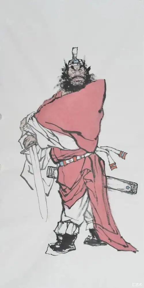 蔡超绘画作品欣赏 《钟馗》 - 艺术圈 - 嘉利资讯 - 北京嘉利文化交流