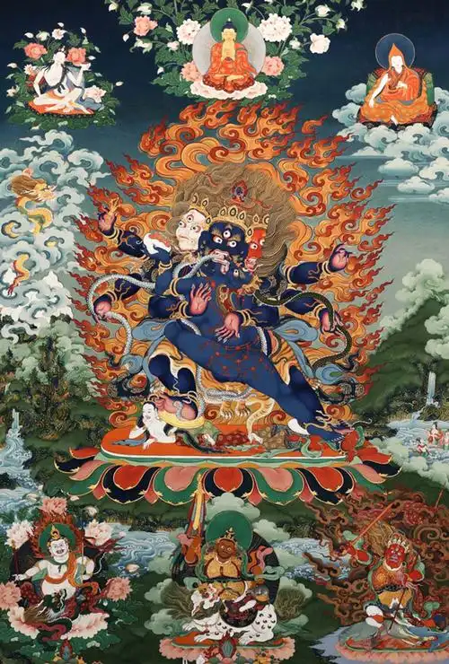 消灭诸难的金刚手菩萨