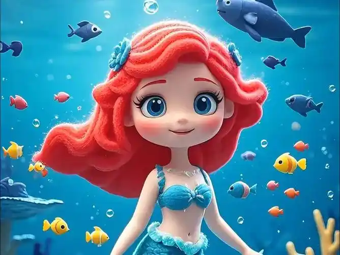ai改编故事丨小美人鱼