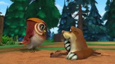 《熊出没光头强熊大熊二系列》第2018-09-19期熊出没双熊夺宝 熊大熊