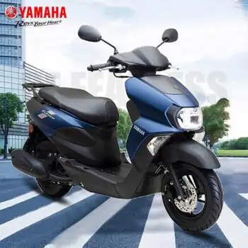 yamaha雅马哈摩托车踏板车旭鹰125电喷车yamaha官方旗舰燃油车 极静蓝