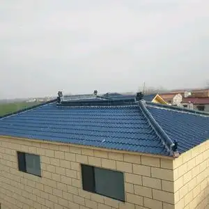 专业别墅琉璃瓦房顶造型.