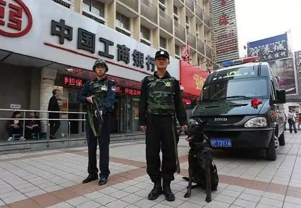 而在现实生活中,脑海中能搜寻到见到枪的场合,也就是银行武装运钞车了