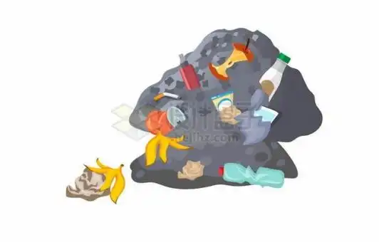 一大堆垃圾山9859118矢量图片免抠素材