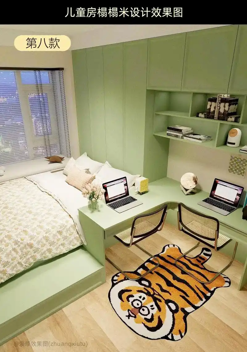 8平米卧室榻榻米装修效果图 - 抖音