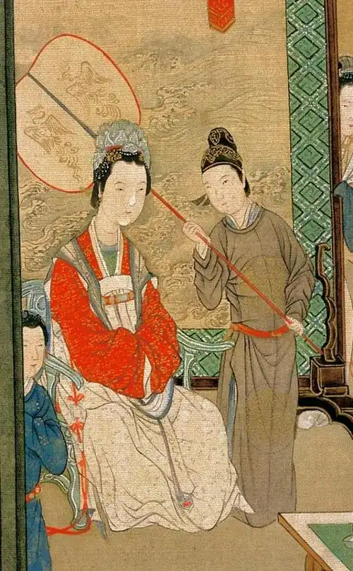 中国传世名画《汉宫春晓图》高清细赏!