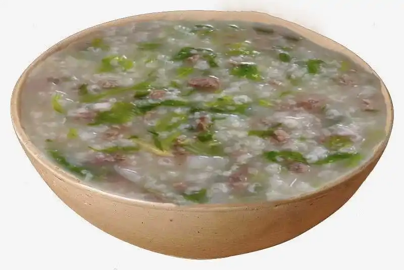 营养早餐——白萝卜牛肉粥