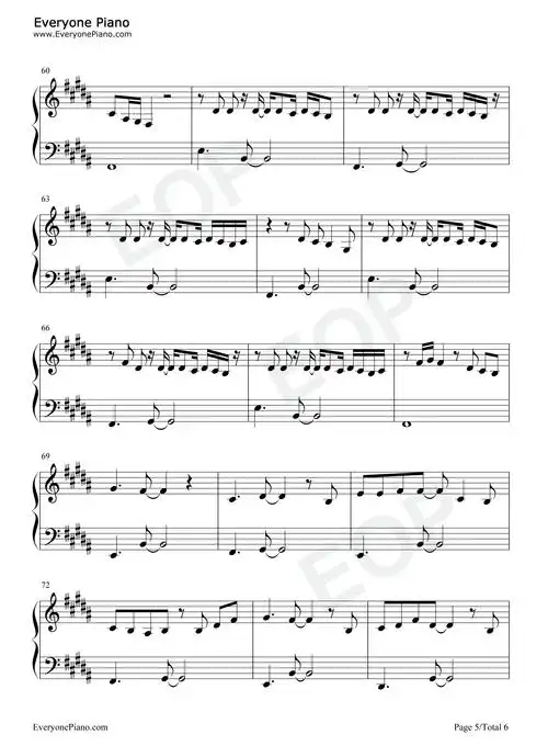 光点-肖战全新单曲五线谱预览5-钢琴谱文件(五线谱,双手简谱,数字谱