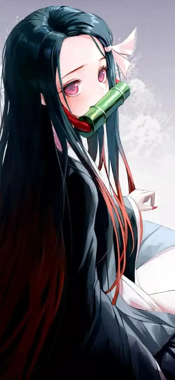 鬼灭之刃祢豆子壁纸!