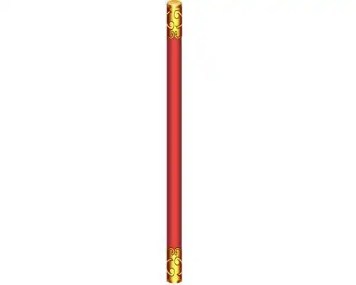 金箍棒彩色简笔画金箍棒简笔画涂色简笔画如意金箍棒怎样画简笔画玩