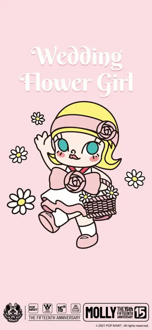 泡泡玛特卡通手机壁纸头像